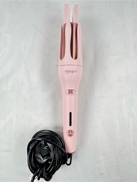 Unbranded Other - Adagio Automatic Pink Barrel Curling Wand TESTED